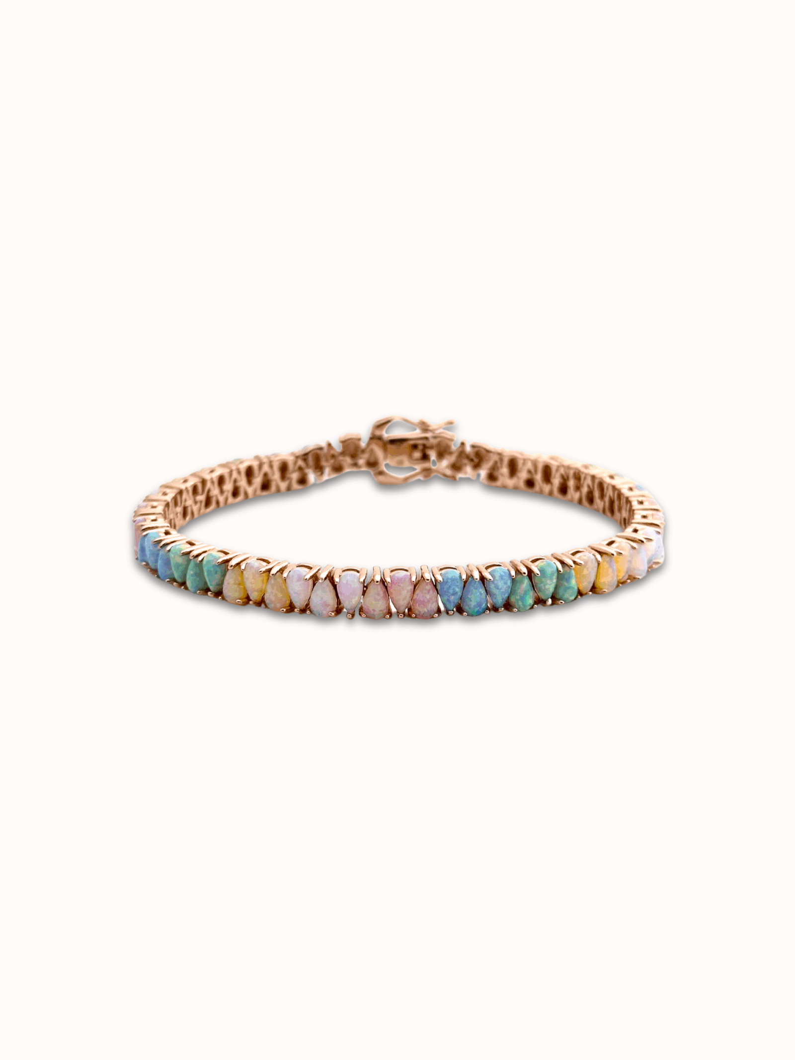 Pear-Shaped Opal Ombré Bracelet